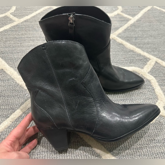 Vince Camuto Women's Salintino Cone Heel Bootie Ankle Boot - Picture 2 of 7